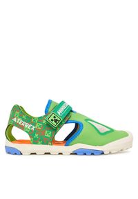 Adidas - Sandały adidas. Kolor: zielony #1