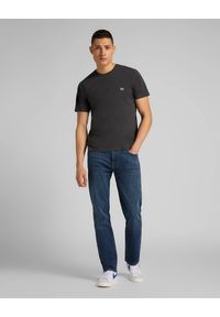 Lee - MĘSKI T-SHIRT LEE SS SMALL LOGO TEE WASHED BLACK L60UFQON 112113584 #3