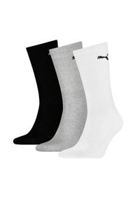 Puma - Skarpetki Unisex Dla Dorosłych Sportowe 3pak. Kolor: czarny, szary, biały, wielokolorowy. Sport: tenis
