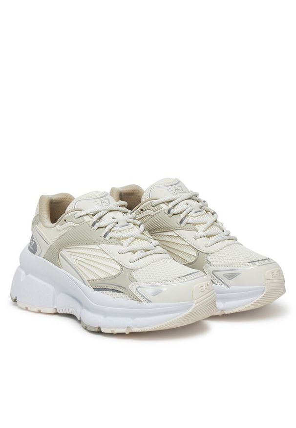 Sneakersy EA7 Emporio Armani. Kolor: biały