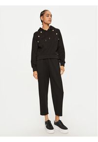 Gaudi Bluza 421BD64003 Czarny Regular Fit. Kolor: czarny. Materiał: wiskoza, syntetyk #3