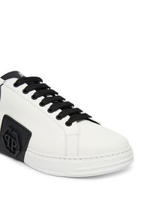 Philipp Plein - PHILIPP PLEIN Sneakersy SAFS USC0904 PLE005N Biały. Kolor: biały. Materiał: skóra #5