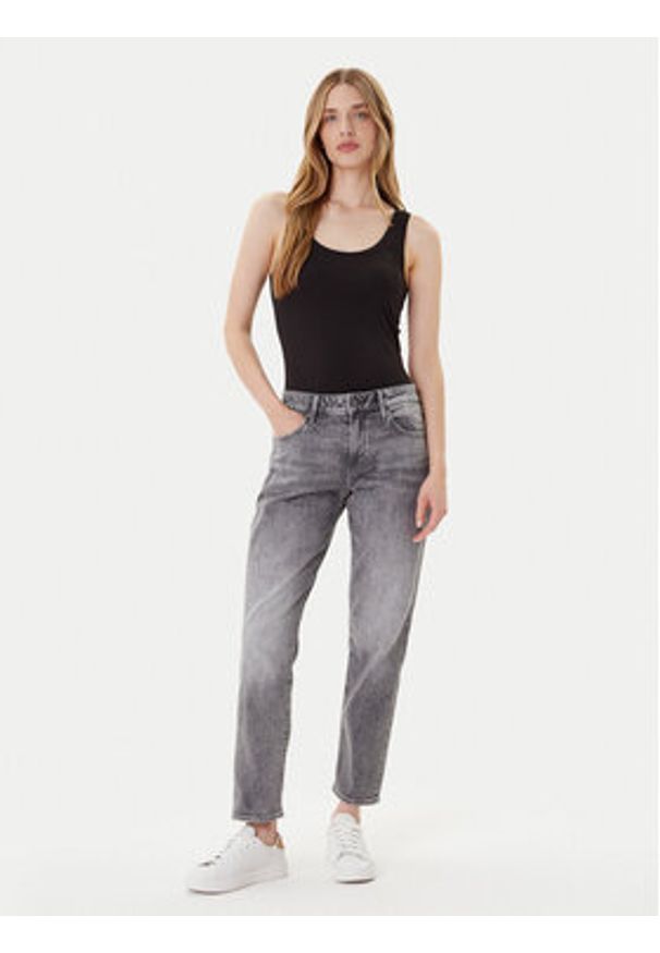 G-Star RAW - G-Star Raw Top Base D07210-3310 Czarny Slim Fit. Kolor: czarny. Materiał: bawełna
