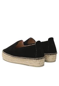 Manebi Espadryle Double Sole Espadrilles K 1.0 D0 Czarny. Kolor: czarny. Materiał: skóra, zamsz #5