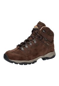 MEINDL - Buty trekkingowe damskie Meindl Ohio Lady 2 Gtx. Wysokość cholewki: za kostkę. Zapięcie: sznurówki. Kolor: brązowy. Materiał: materiał. Szerokość cholewki: normalna. Styl: sportowy