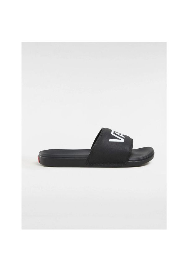 Klapki Vans Model La Costa Slide-on Kolor Czarny. Okazja: na plażę. Kolor: czarny. Materiał: syntetyk, materiał. Sezon: lato. Styl: sportowy