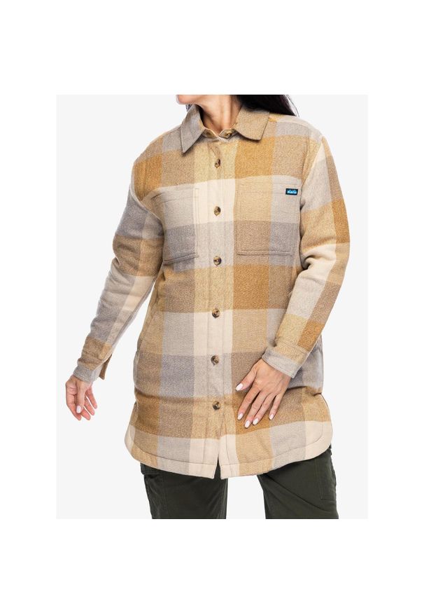 KAVU - Kurtka damska Kavu Ivywood. Kolor: beżowy