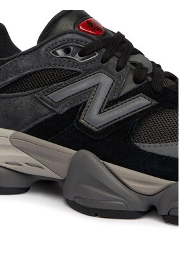 New Balance Sneakersy U9060BLK Czarny. Kolor: czarny. Materiał: materiał