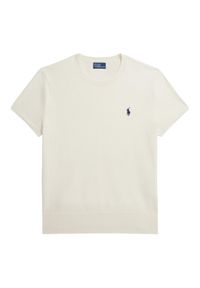 Polo Ralph Lauren T-Shirt 211971872003 Écru Slim Fit. Typ kołnierza: polo. Materiał: bawełna #1
