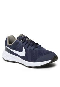 Nike Buty Revolution 6 Nn (GS) DD1096 400 Granatowy. Kolor: niebieski. Materiał: materiał. Model: Nike Revolution #2