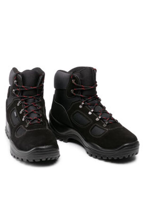 Grisport Trekkingi 10626S199G Czarny. Kolor: czarny. Materiał: zamsz, skóra. Sport: turystyka piesza