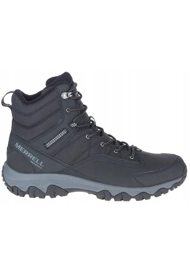 Buty Trekkingowe Męskie Merrell Thermo Akita Mid Waterproof. Kolor: czarny