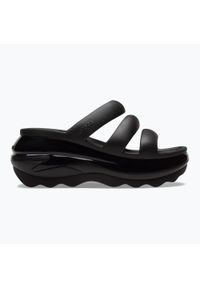 Klapki Crocs Mega Crush Triple Strap. Kolor: czarny