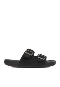 Quiksilver Klapki CWBEO-RAPID-32 MI08 Czarny. Kolor: czarny. Materiał: skóra, zamsz #1
