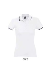 SOL'S - Damska koszulka polo Sol's Practice. Typ kołnierza: polo. Kolor: biały #1