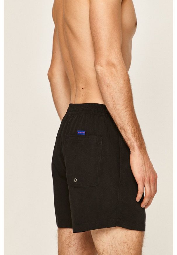 Quiksilver kolor czarny. Kolor: czarny. Materiał: tkanina, materiał