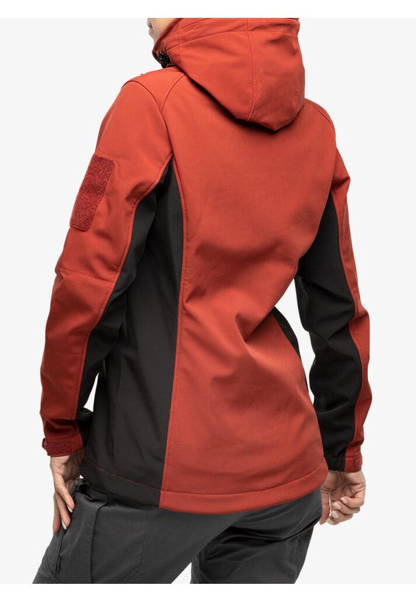 Kurtka softshell damska Helikon-Tex Gunfighter Woman's Jacket. Kolor: czerwony. Materiał: softshell