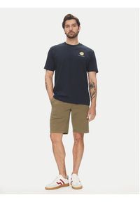 Marc O'Polo Denim T-Shirt 500 0007 263 Granatowy Oversize. Typ kołnierza: polo. Kolor: niebieski. Materiał: bawełna #5