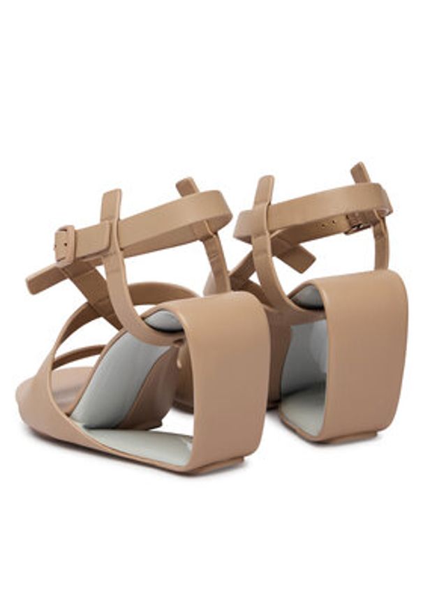 United Nude Sandały Mobius Straps Hi 1099793216 Beżowy. Kolor: beżowy. Materiał: skóra