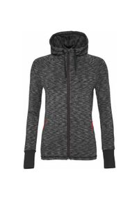 GLENMUIR - Bluza Damska Marcela Gry M Loap - Miękka i Elegancka Bawełna. Kolor: szary. Materiał: elastan, poliester