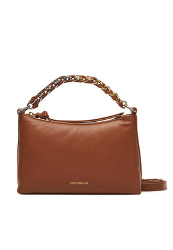 Coccinelle Torebka TBP Coccinelle Gretel E5 TBP 53 01 01 Brązowy. Kolor: brązowy. Materiał: skórzane