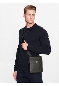Guess Saszetka Certosa Saffiano Smart HMECSA P3123 Czarny. Kolor: czarny. Materiał: skóra #5