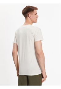 INDICODE T-Shirt Alkin 41-004 Biały Regular Fit. Kolor: biały. Materiał: bawełna