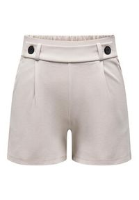 JDY Szorty materiałowe Geggo 15203098 Szary Regular Fit. Kolor: szary. Materiał: syntetyk, materiał