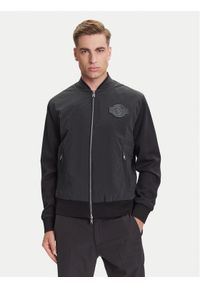 BOSS Kurtka bomber C-Skiles 197 PS 50543675 Czarny Regular Fit. Kolor: czarny. Materiał: bawełna