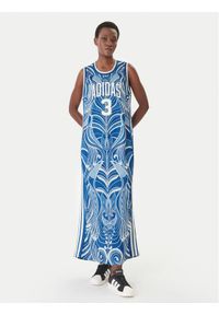 Adidas - adidas Sukienka codzienna Farm Rio Premium KD4621 Niebieski Slim Fit. Okazja: na co dzień. Kolor: niebieski. Materiał: syntetyk. Typ sukienki: proste. Styl: casual #1