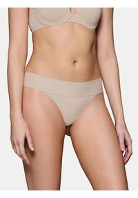 Triumph Stringi Make-Up Illusion 10218386 Beżowy. Kolor: beżowy. Materiał: syntetyk #1