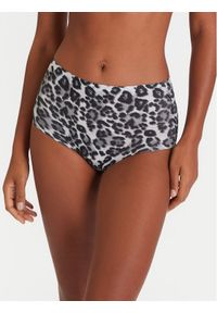 Chantelle Figi klasyczne z wysokim stanem Soft Stretch C11D70 Szary. Stan: podwyższony. Kolor: szary. Materiał: syntetyk