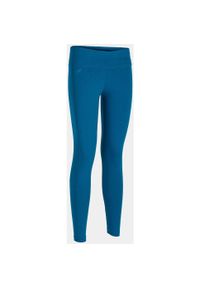 Legginsy Joma Street Long Tights, Dzieci. Okazja: na uczelnię. Kolor: niebieski. Materiał: materiał, bawełna. Styl: street