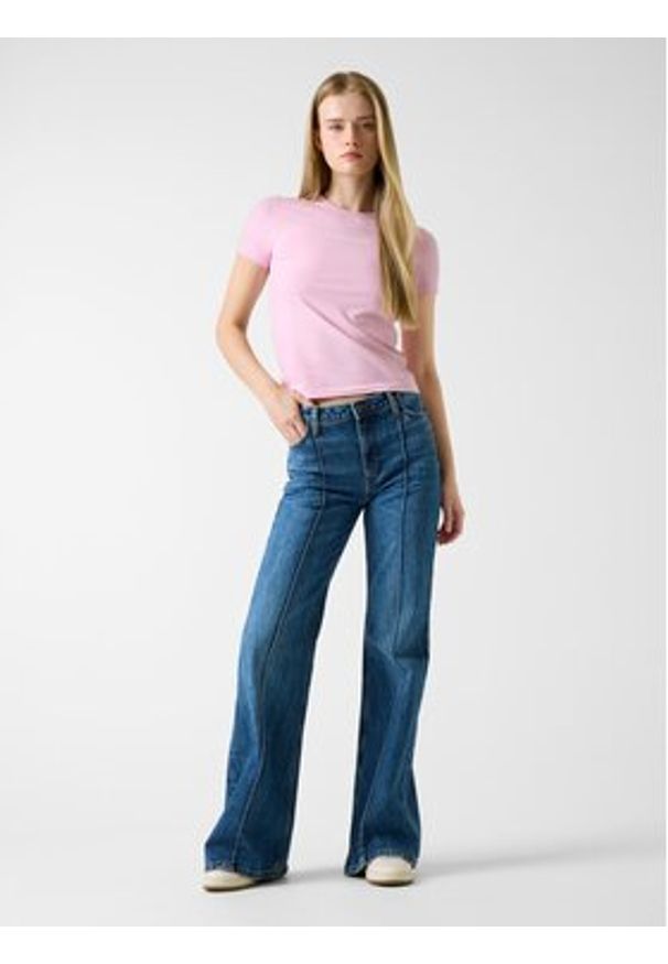 Guess Jeans Jeansy 180784 Niebieski Flared Fit. Kolor: niebieski
