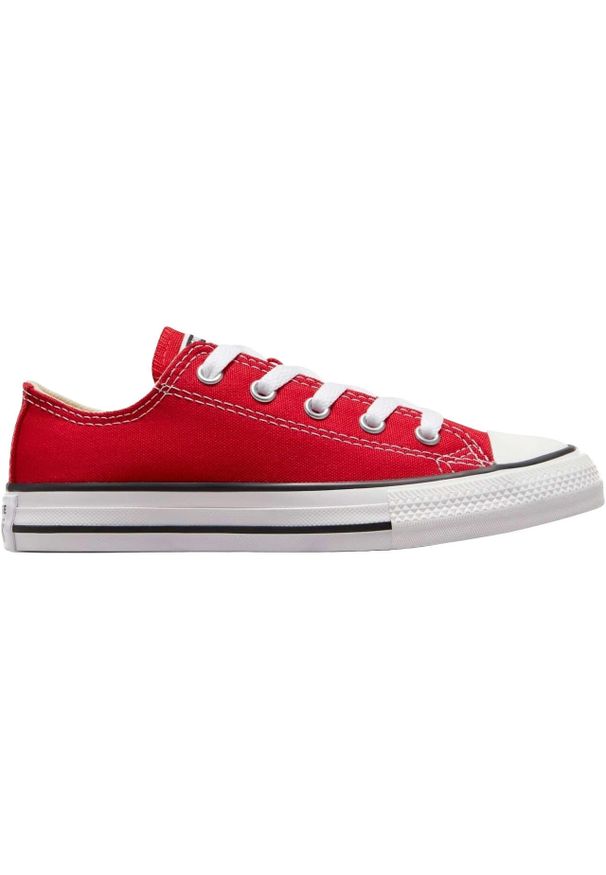 Buty sportowe dla dzieci Converse Yths C/T All ST. Okazja: na co dzień. Kolor: czerwony. Materiał: materiał