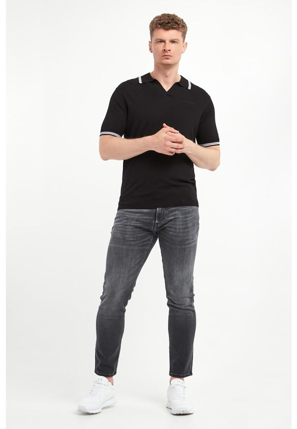 Karl Lagerfeld - Polo męskie KARL LAGERFELD. Typ kołnierza: polo