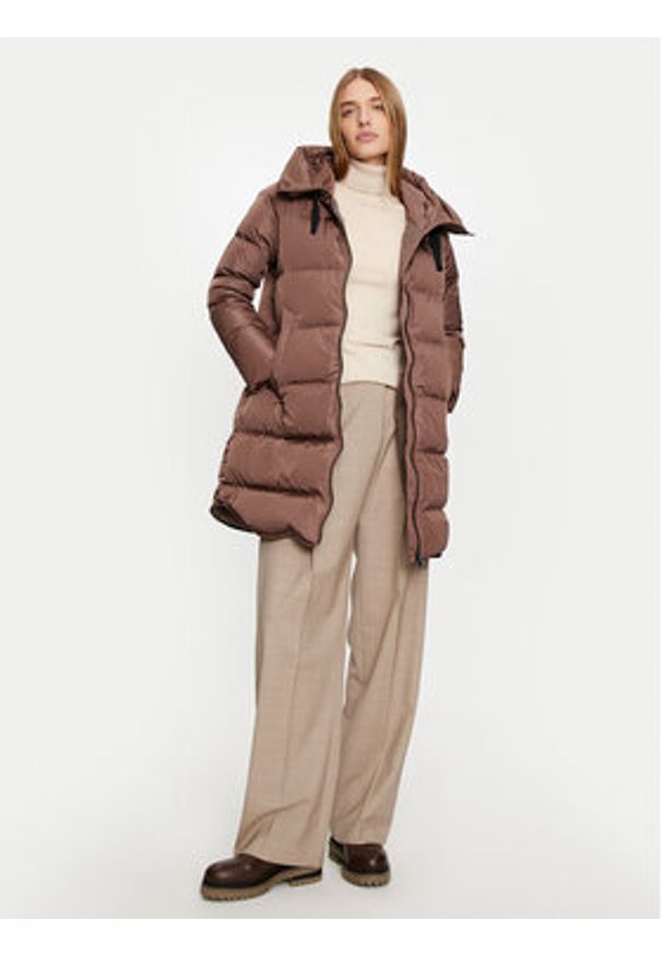 Bomboogie Kurtka puchowa CW6630TTNP4 Brązowy Regular Fit. Kolor: brązowy. Materiał: syntetyk. Sezon: zima
