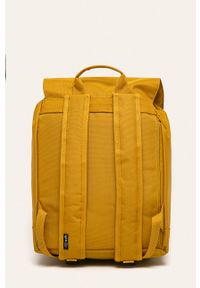 Lefrik - Plecak. Kolor: żółty. Materiał: poliester, materiał. Wzór: gładki, paski #3
