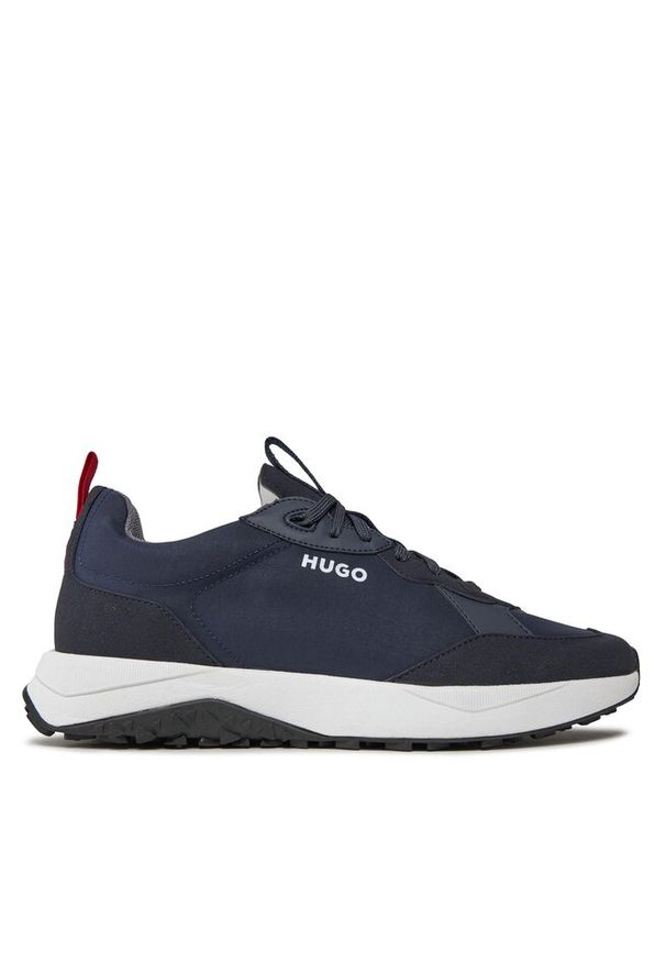 Hugo - Sneakersy HUGO. Kolor: niebieski