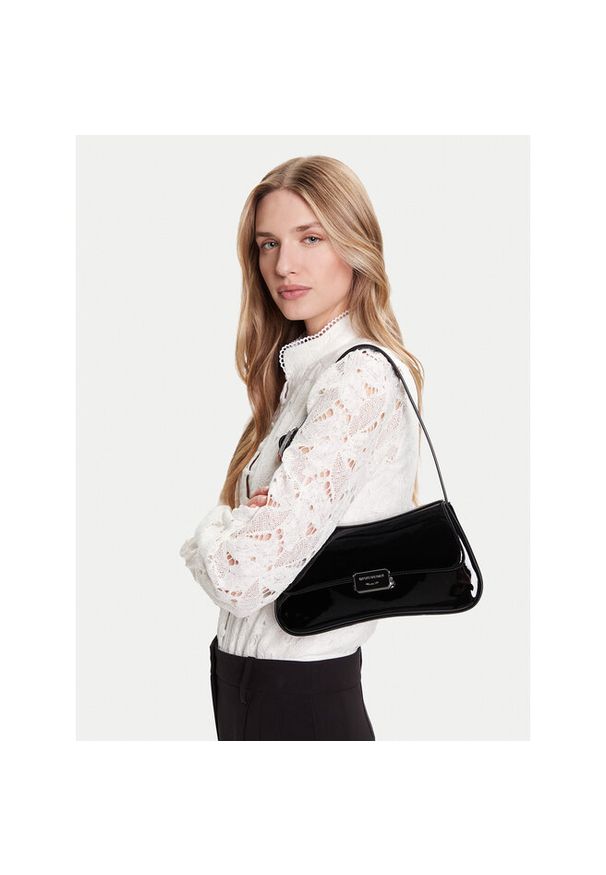 Torebka Emporio Armani. Kolor: czarny