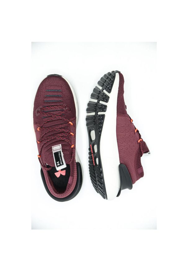 Buty Under Armour Hovr Phantom 3, Mężczyźni. Kolor: czerwony. Materiał: materiał. Sport: bieganie