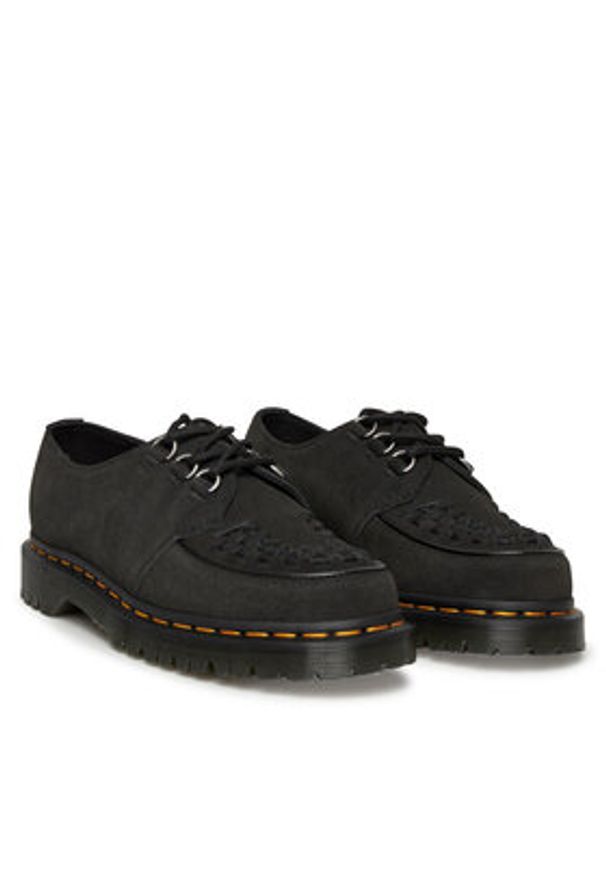 Dr. Martens Półbuty Ramsey DM40572001 Czarny. Kolor: czarny. Materiał: skóra