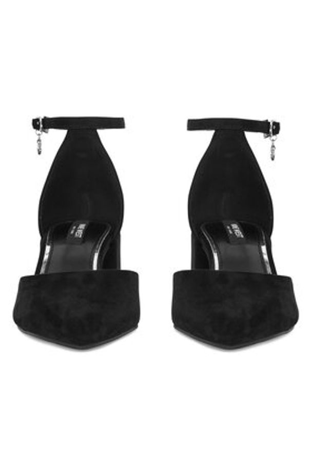 Nine West Czółenka WFA3358-1A Czarny. Kolor: czarny. Materiał: materiał