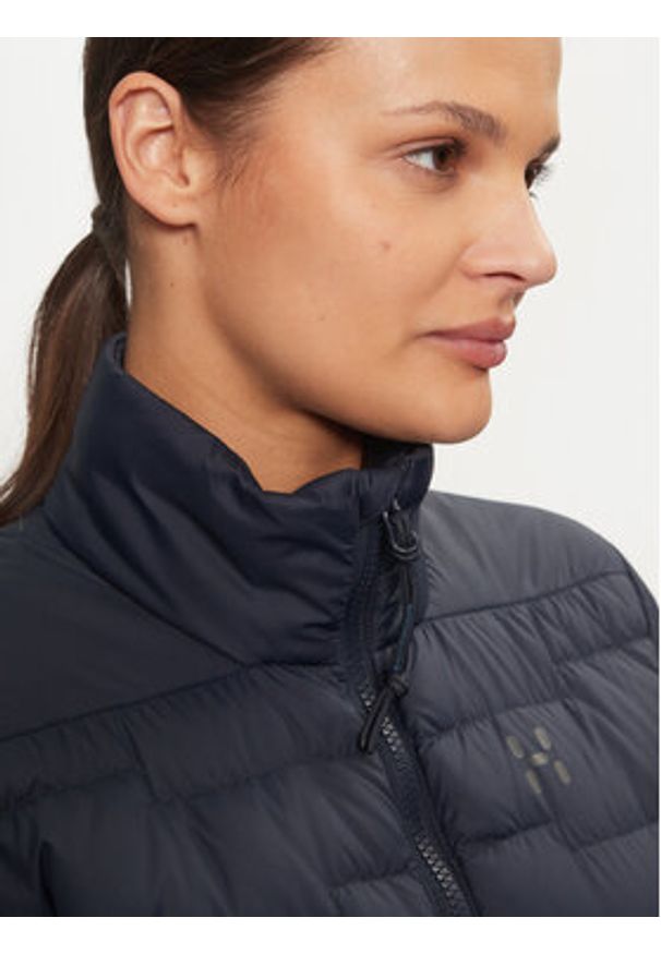 Haglöfs Kurtka puchowa ROC Flash 607465 Granatowy Standard Fit. Kolor: niebieski. Materiał: syntetyk