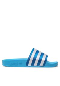 Adidas - adidas Klapki adilette W GX8639 Niebieski. Kolor: niebieski. Materiał: materiał