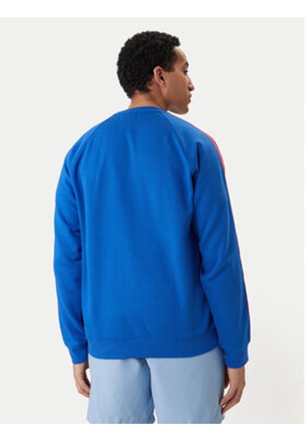 Adidas - adidas Bluza 3-Stripes KE2426 Niebieski Regular Fit. Kolor: niebieski. Materiał: bawełna