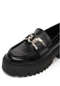 DeeZee Loafersy 25365-7 Czarny. Kolor: czarny. Materiał: skóra #4