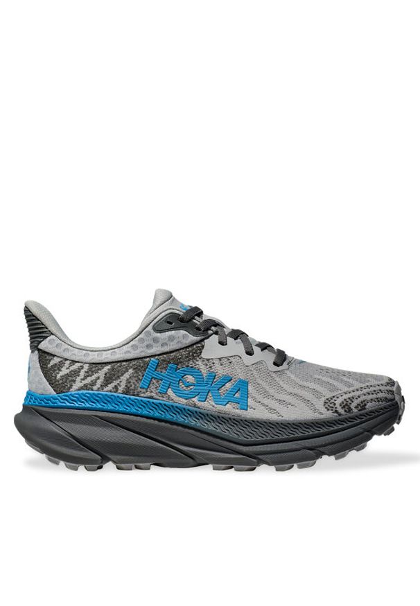 HOKA - Hoka Buty do biegania Challenger 7 1134498 Szary. Kolor: szary. Materiał: materiał