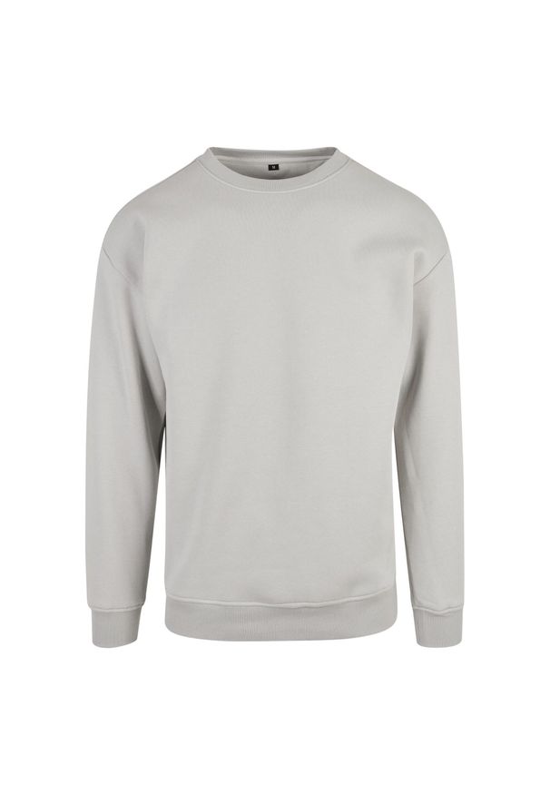 BUILD YOUR BRAND - Bluza Z Okrągłym Dekoltem Unisex Dla Dorosłych. Kolor: szary