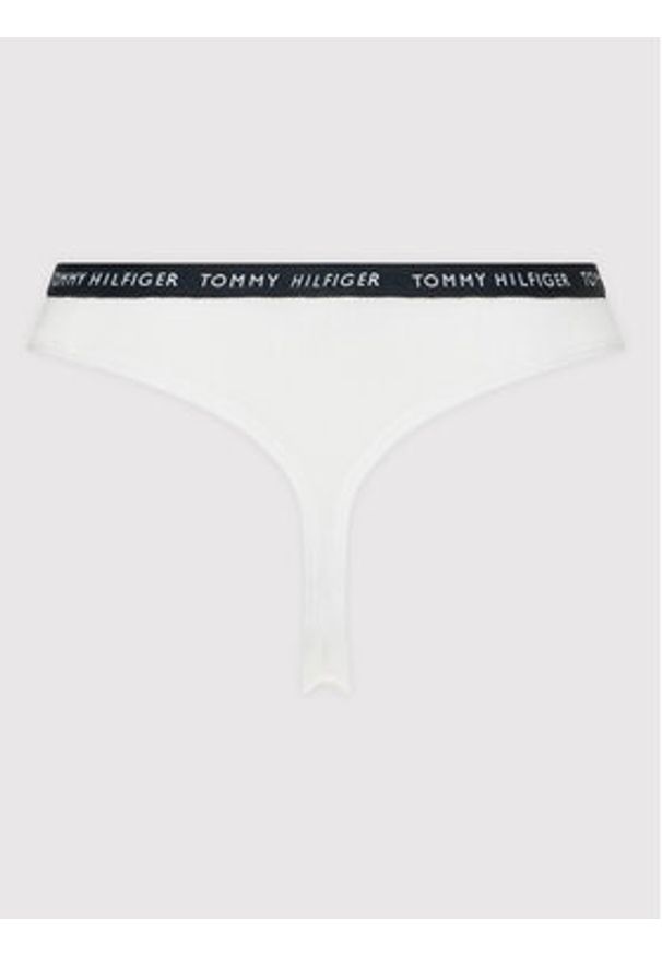 TOMMY HILFIGER - Tommy Hilfiger Komplet 3 par stringów UW0UW02829 Kolorowy. Materiał: bawełna. Wzór: kolorowy